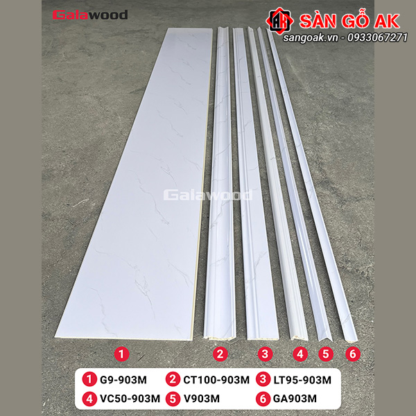 Tấm ốp Nano 9mm SPC Galawood G9-903M